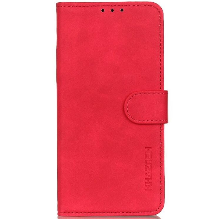 Чехол-книжка KHAZNEH Retro Wallet для OnePlus 13 - Red: фото 4 из 8