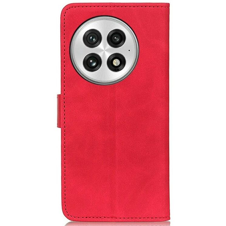 Чехол-книжка KHAZNEH Retro Wallet для OnePlus 13 - Red: фото 5 из 8