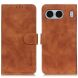 Чехол-книжка KHAZNEH Retro Wallet для OnePlus Nord 4 - Brown (382439Z). Фото 1 из 8