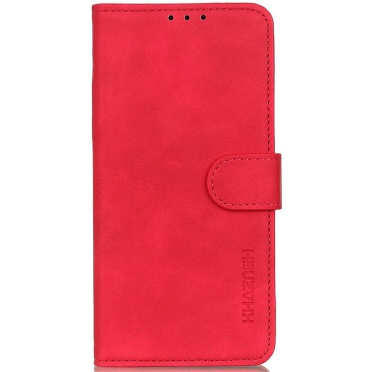 Чехол-книжка KHAZNEH Retro Wallet для Samsung Galaxy A26 (A266) - Red: фото 4 из 8