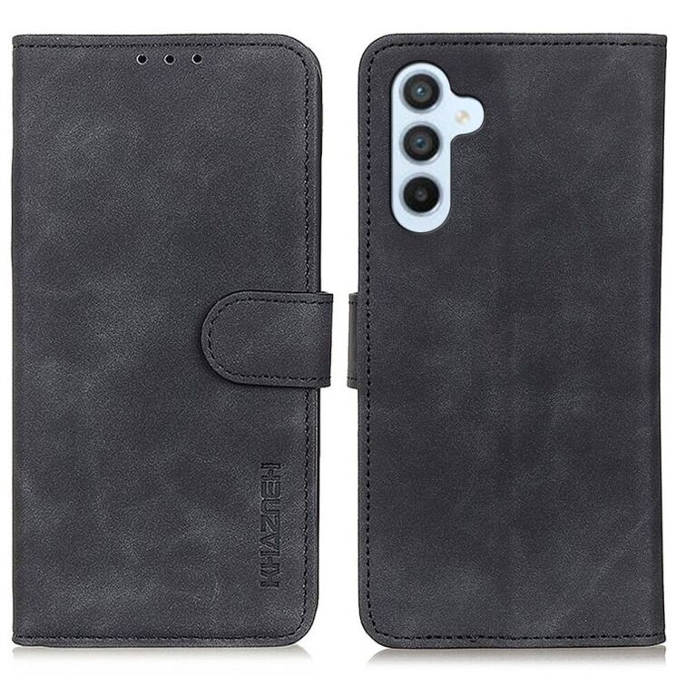 Чехол-книжка KHAZNEH Retro Wallet для Samsung Galaxy S24 Plus - Black: фото 1 из 9