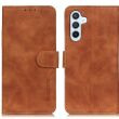 Чехол-книжка KHAZNEH Retro Wallet для Samsung Galaxy S25 FE (S731) - Brown (386906Z)