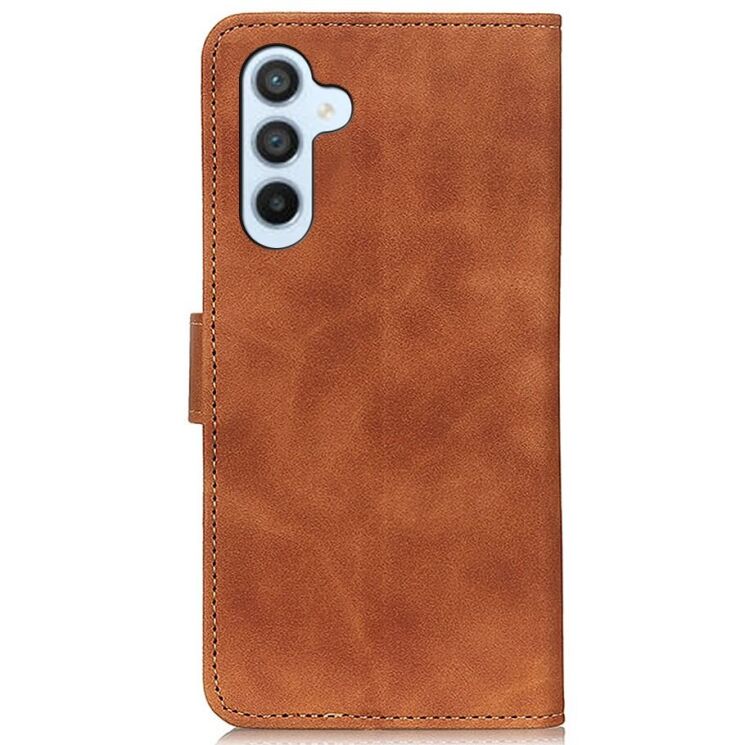 Чехол-книжка KHAZNEH Retro Wallet для Samsung Galaxy S25 FE (S731) - Brown: фото 4 из 7