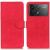 Чехол-книжка KHAZNEH Retro Wallet для Xiaomi Poco F6 Pro - Red: фото 1 из 9