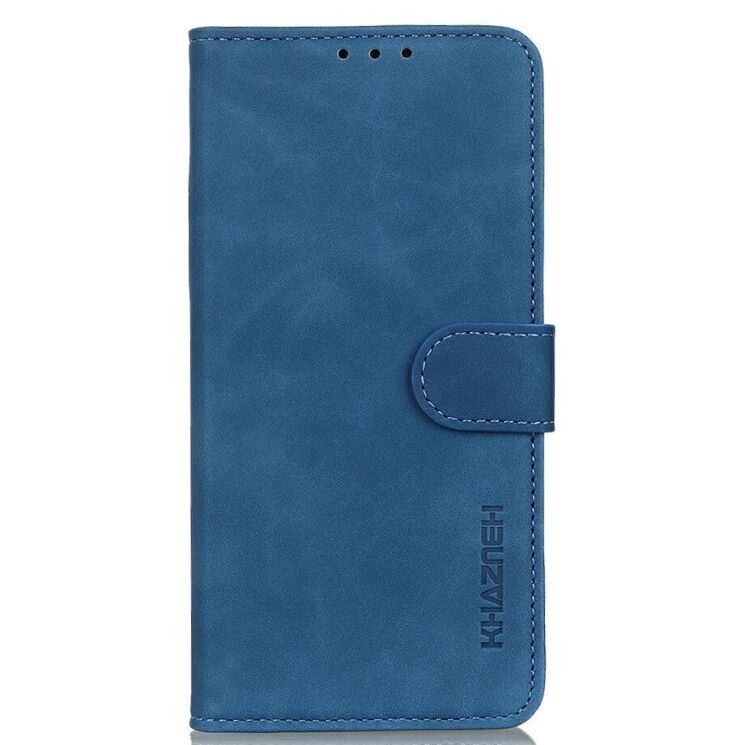Чехол-книжка KHAZNEH Retro Wallet для Xiaomi Redmi A5 / Poco C71 - Blue: фото 4 из 6