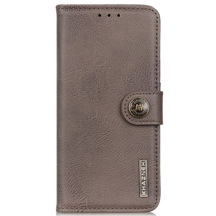 Чехол-книжка KHAZNEH Wallet Cover для Apple iPhone 16 Plus - Khaki: фото 5 из 9