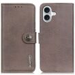 Чехол-книжка KHAZNEH Wallet Cover для Apple iPhone 16 Plus - Khaki (360616K)