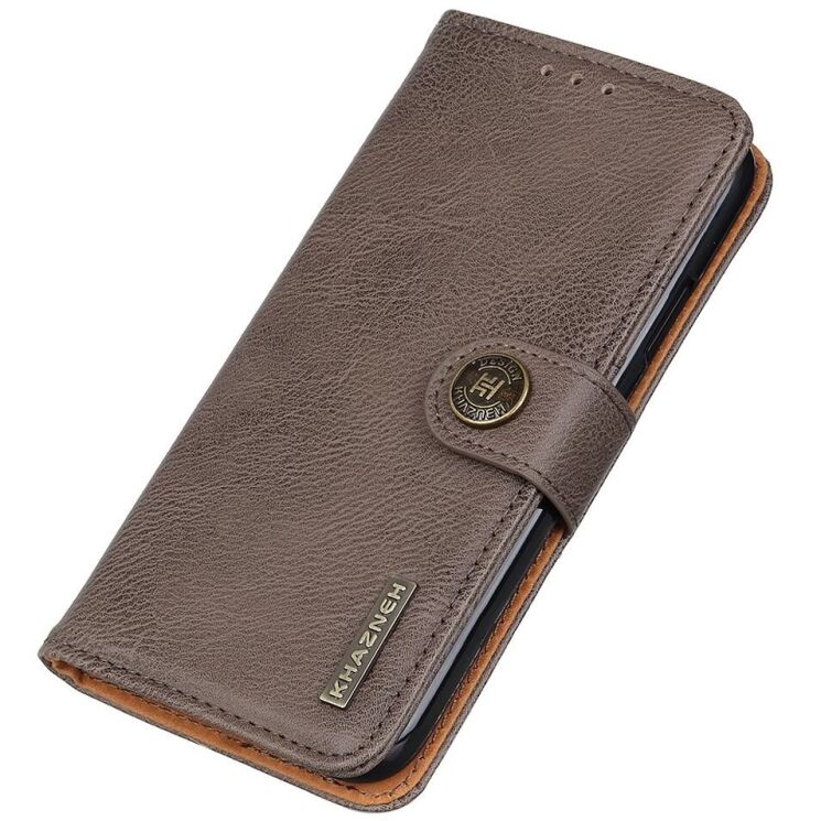Чехол-книжка KHAZNEH Wallet Cover для Apple iPhone 16 Pro Max - Khaki: фото 4 из 9
