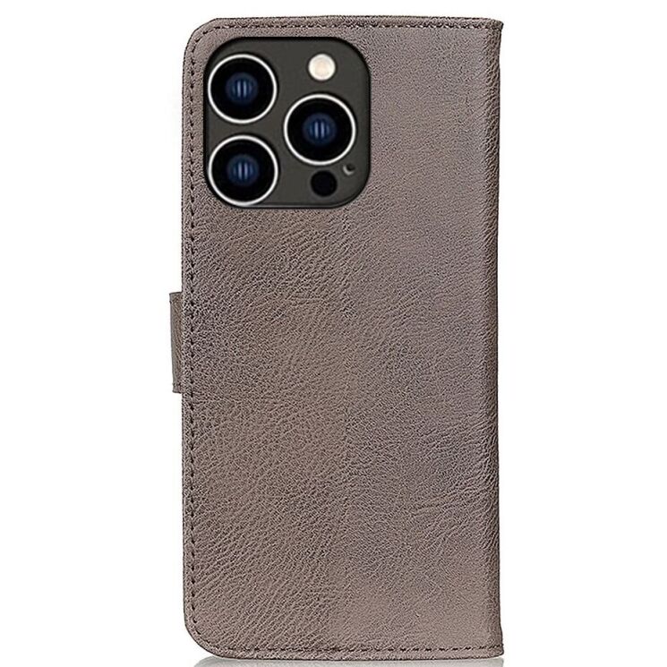 Чехол-книжка KHAZNEH Wallet Cover для Apple iPhone 16 Pro Max - Khaki: фото 7 из 9