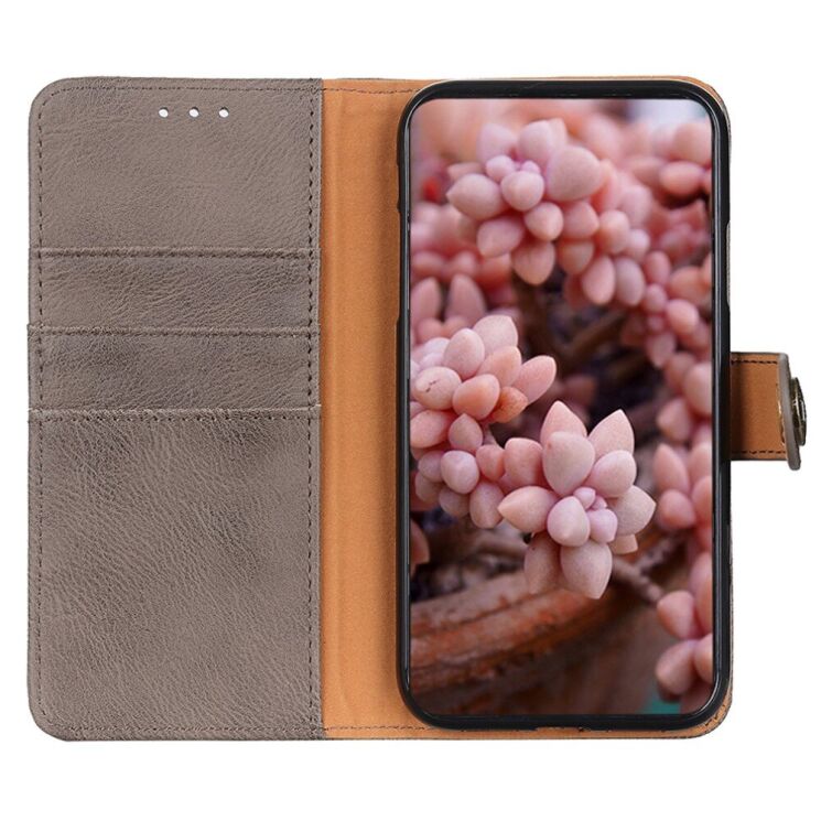 Чехол-книжка KHAZNEH Wallet Cover для Samsung Galaxy A05s (A057) - Khaki: фото 2 из 8