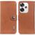 Чехол-книжка KHAZNEH Wallet Cover для Xiaomi Poco F6 - Brown: фото 1 из 9