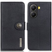 Чохол-книжка KHAZNEH Wallet Cover для Xiaomi Poco X7 Pro - Black: фото 1 з 9