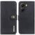 Чехол-книжка KHAZNEH Wallet Cover для Xiaomi Poco X7 Pro - Black: фото 1 из 9