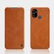 Чехол-книжка NILLKIN Qin Series для OnePlus Nord N100 - Brown (271849Z). Фото 5 из 18