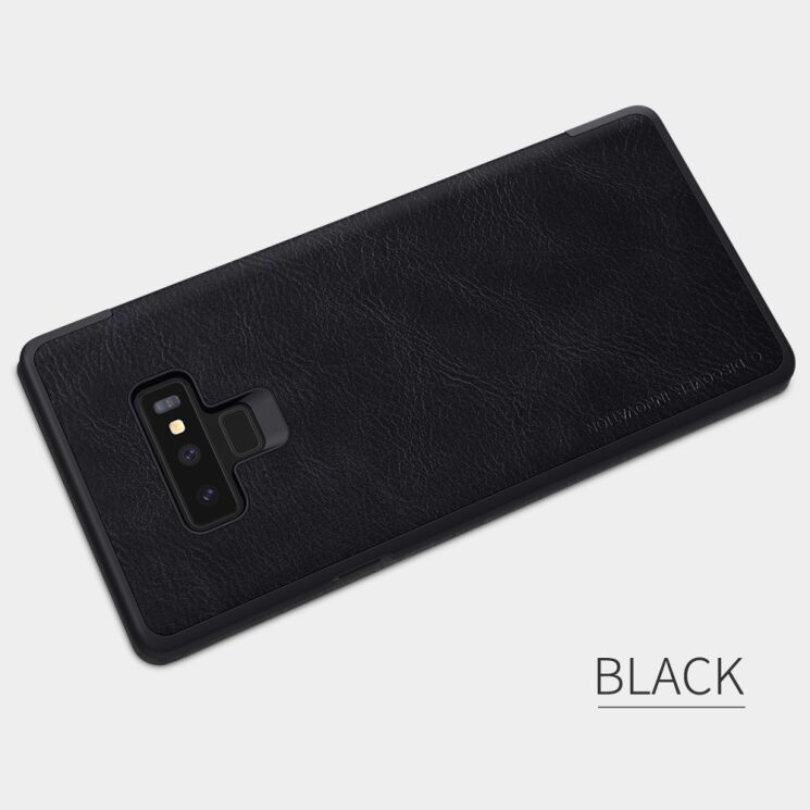 Чохол-книжка NILLKIN Qin Series для Samsung Galaxy Note 9 (N960) - Black: фото 16 з 17