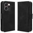 Чохол-книжка з кишеньками Deexe Wallet Stand для OPPO Reno 15 F/FS - Black (405817B)