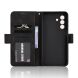 Чехол-книжка с карманами Deexe Wallet Stand для Samsung Galaxy A27 (A276) - Black (408613B). Фото 4 из 15