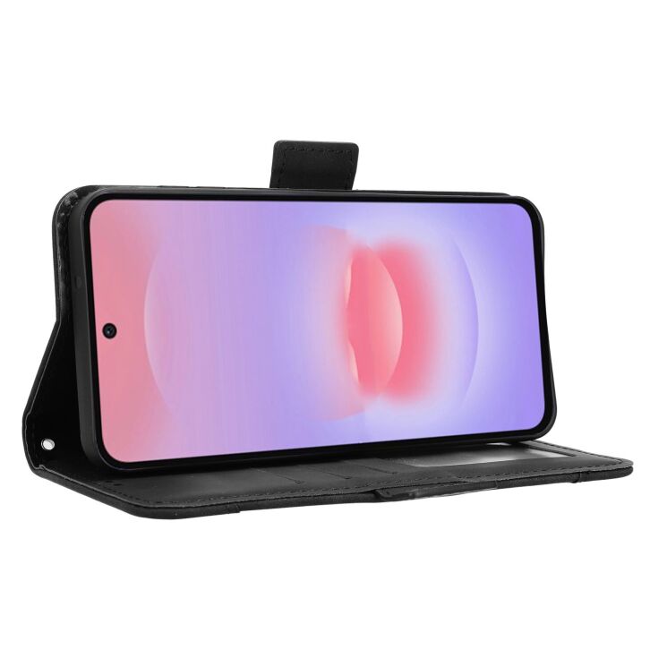 Чехол-книжка с карманами Deexe Wallet Stand для Samsung Galaxy A27 (A276) - Black (408613B) Чехол-книжка с карманами Deexe Wallet Stand для Samsung Galaxy A27 (A276) - Black: фото 6 из 15