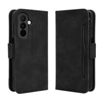 Чехол-книжка с карманами Deexe Wallet Stand для Samsung Galaxy A27 (A276) - Black: фото 1 из 15