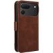 Чехол-книжка с карманами Deexe Wallet Stand для TECNO Spark 50 Pro - Brown (269802Z). Фото 7 из 8