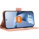 Чехол-книжка с карманами Deexe Wallet Stand для Xiaomi 17T Pro - Pink (422362P). Фото 5 из 16