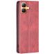 Чехол-книжка с карманами UniCase Geometric Pattern для Infinix Smart 20 - Red (411207R). Фото 3 из 10