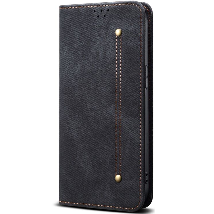 Чехол-книжка с карманами UniCase Jeans Wallet для Samsung Galaxy S26 Plus (S947) - Black: фото 5 из 7