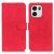 Чехол-книжка с застежкой KHAZNEH Retro Wallet для OnePlus Nord CE6 - Red: фото 1 из 10