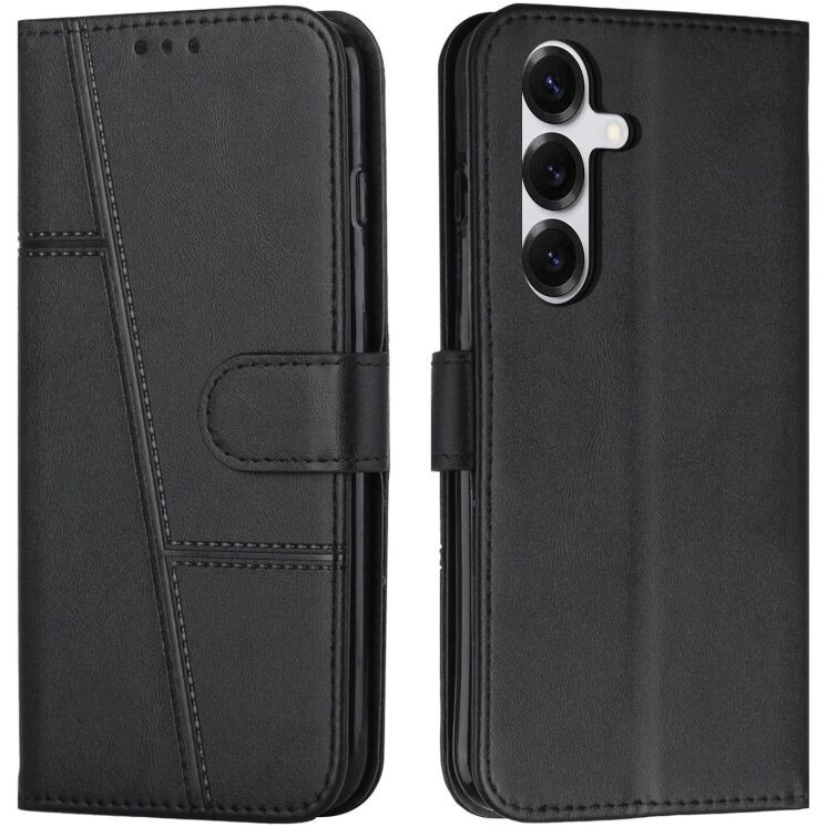 Чехол-книжка с застежкой UniCase Jet Cover для Samsung Galaxy S26 (S942) - Black: фото 1 из 10