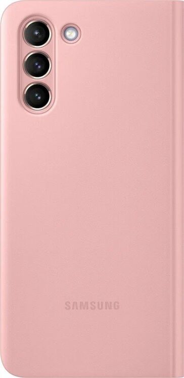 Чехол-книжка Smart Clear View Cover для Samsung Galaxy S21 Plus (G996) EF-ZG996CPEGRU - Pink: фото 3 из 5