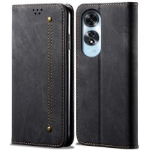Чехол-книжка UniCase Jeans Wallet для OPPO A60 - Black: фото 1 из 6