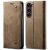 Чехол-книжка UniCase Jeans Wallet для Samsung Galaxy S23 Plus - Khaki: фото 1 из 7
