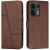 Чехол-книжка UniCase Jet Cover для OPPO Reno 13 Pro 5G - Brown: фото 1 из 10