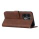 Чехол-книжка UniCase Jet Cover для OPPO Reno 13 Pro 5G - Brown (376712Z). Фото 3 из 10