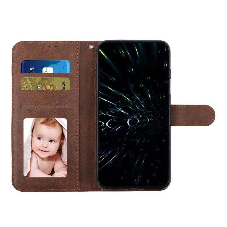 Чехол-книжка UniCase Jet Cover для OPPO Reno 13 Pro 5G - Brown: фото 2 из 10