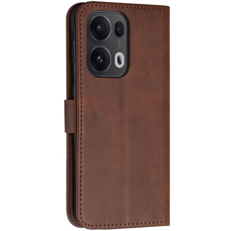 Чехол-книжка UniCase Jet Cover для OPPO Reno 13 Pro 5G - Brown: фото 5 из 10