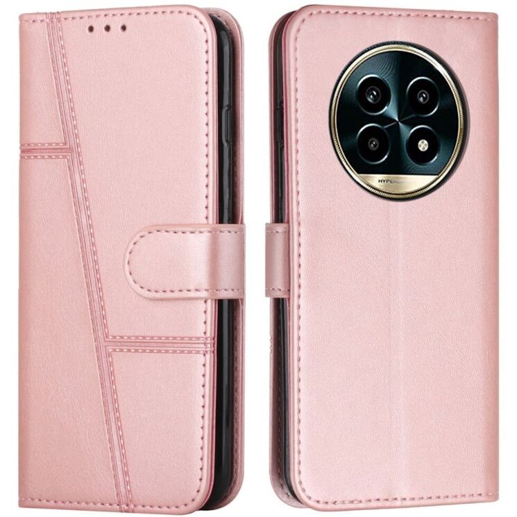 Чохол-книжка UniCase Jet Cover для Realme 13 Pro / 13 Pro Plus - Rose Gold: фото 1 з 10