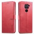 Чехол LC.IMEEKE Wallet Case для Xiaomi Redmi Note 9 - Rose (266970M)