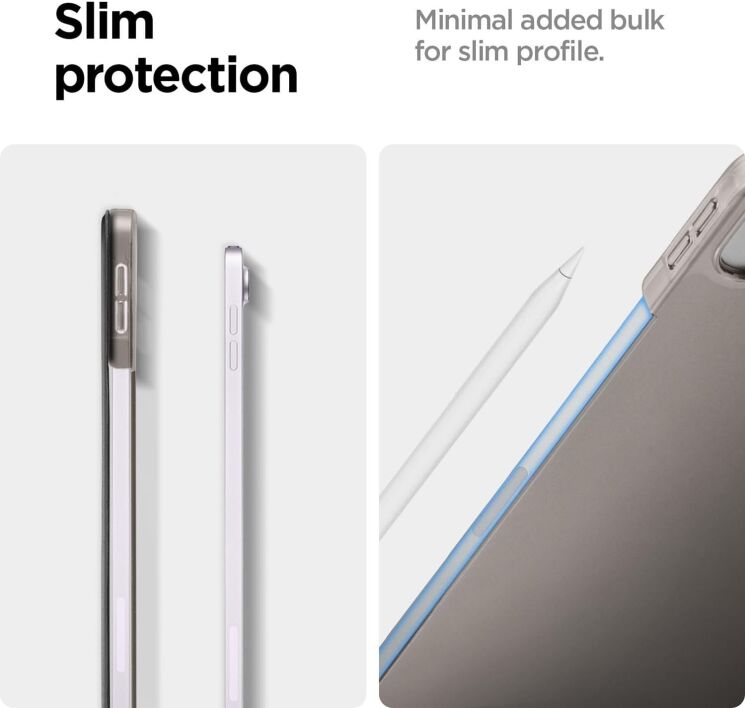 Чехол Spigen (SGP) Smart Fold для Apple iPad Air 13 M3/M2 (2025/2024) - Black: фото 8 из 9
