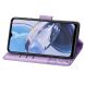 Чехол-книжка с рисунком UniCase Butterfly Pattern для Motorola Moto E22 - Light Purple (326712LV). Фото 3 из 8