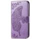 Чехол-книжка с рисунком UniCase Butterfly Pattern для Motorola Moto E22 - Light Purple (326712LV). Фото 4 из 8