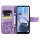 Чехол-книжка с рисунком UniCase Butterfly Pattern для Motorola Moto E22 - Light Purple (326712LV). Фото 2 из 8