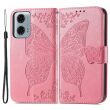 Чехол UniCase Butterfly Pattern для Motorola Moto G24 Power - Pink (347905P)