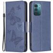 Чехол UniCase Butterfly Pattern для Nokia G21 / G11 - Dark Blue (298118DB)