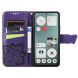 Чехол UniCase Butterfly Pattern для Nothing CMF Phone 1 - Dark Purple (370938DV). Фото 2 из 9