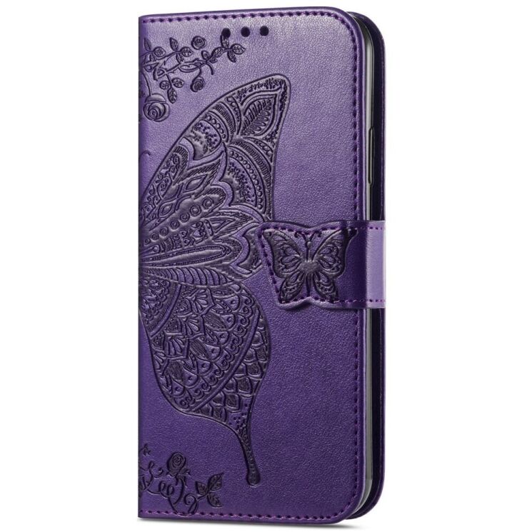Чехол UniCase Butterfly Pattern для Nothing CMF Phone 1 - Dark Purple: фото 6 из 9