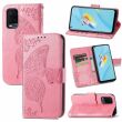 Чехол UniCase Butterfly Pattern для OPPO A54 - Pink (234116P)