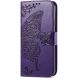 Чехол UniCase Butterfly Pattern для Samsung Galaxy A06 (A065) - Dark Purple (365118DV). Фото 5 из 9