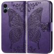 Чехол UniCase Butterfly Pattern для Samsung Galaxy A06 (A065) - Dark Purple (365118DV)