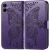 Чехол UniCase Butterfly Pattern для Samsung Galaxy A06 (A065) - Dark Purple: фото 1 из 9